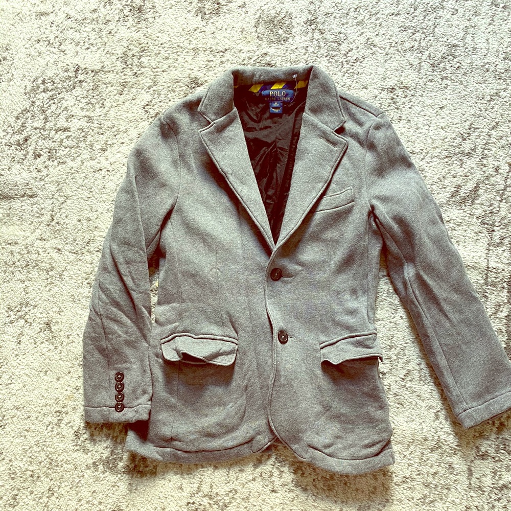Ralph Lauren boys fleece dress jacket